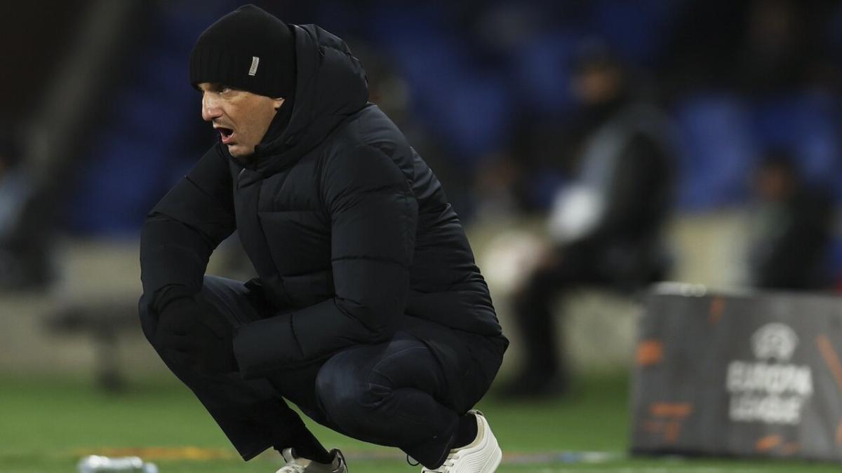 PAOK coach Razvan Lucescu
